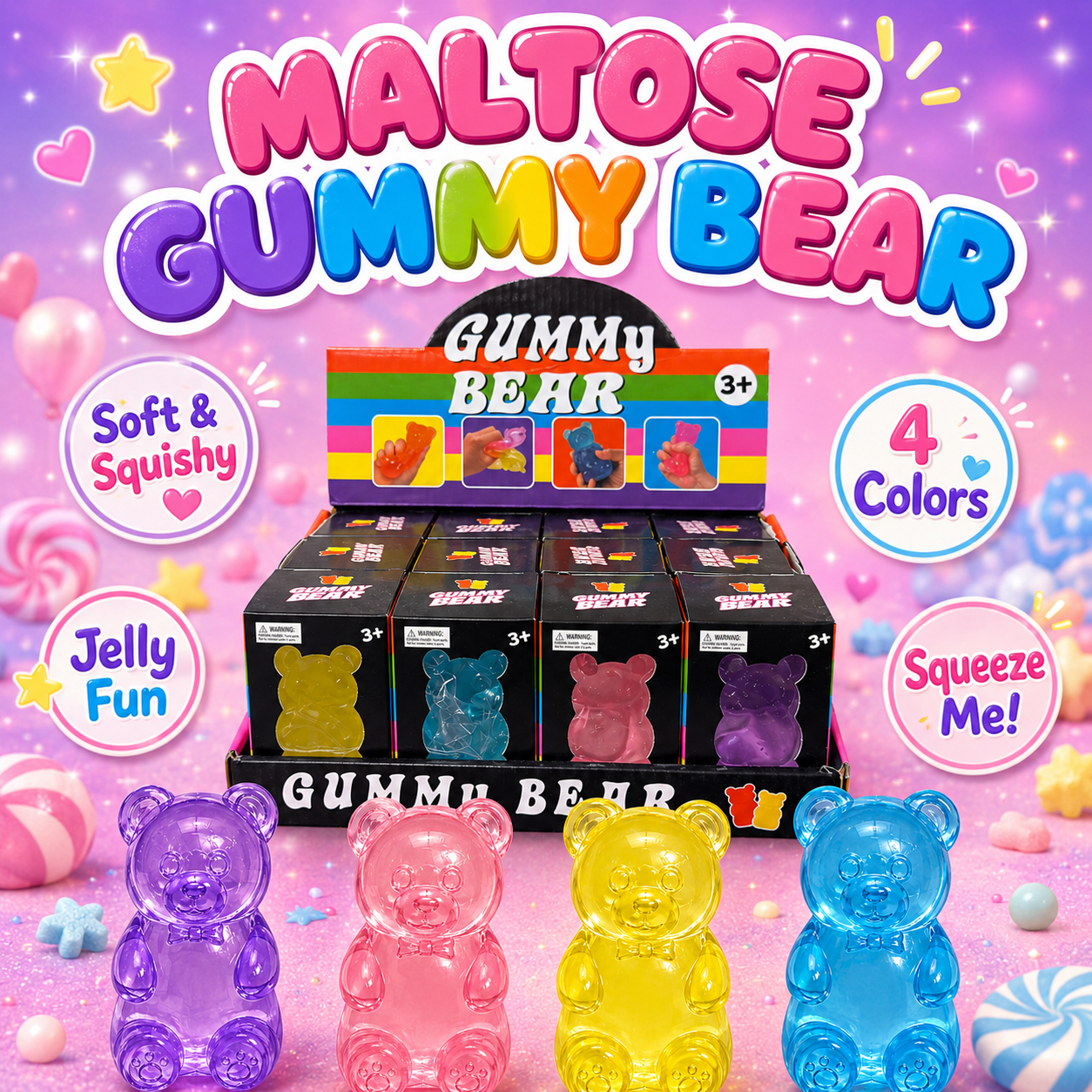 Gummy Bear Maltose Squishy
