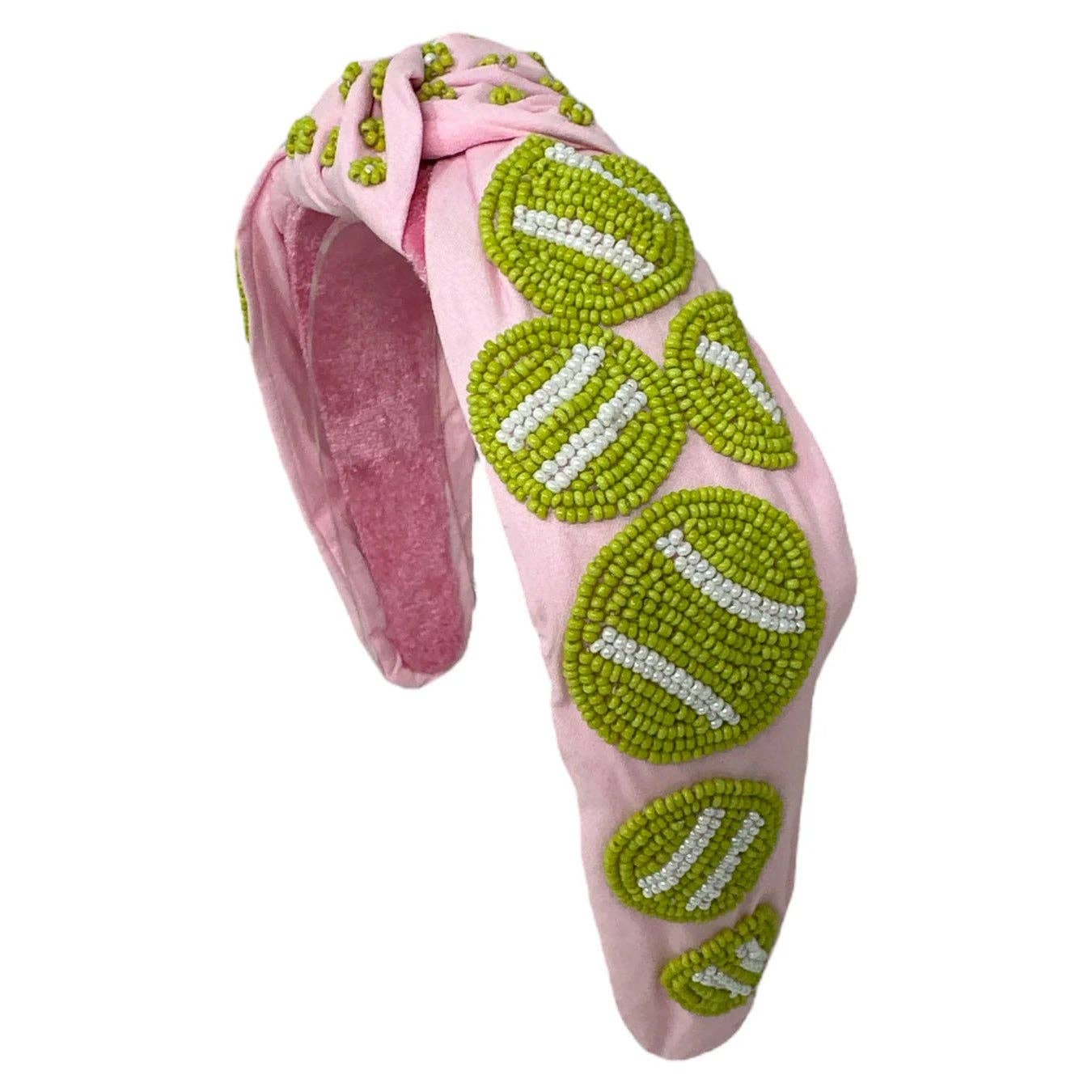 Tennis Beaded Bowknot Headband
