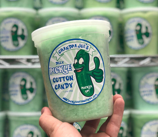 Dilly Pickle Cotton Candy