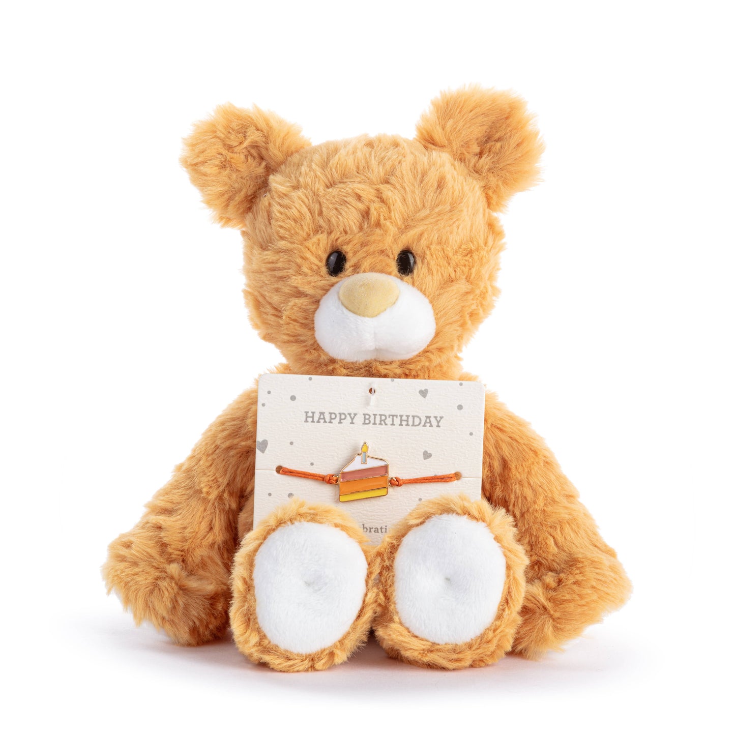 Happy Birthday Bear Bracelet Gift Set