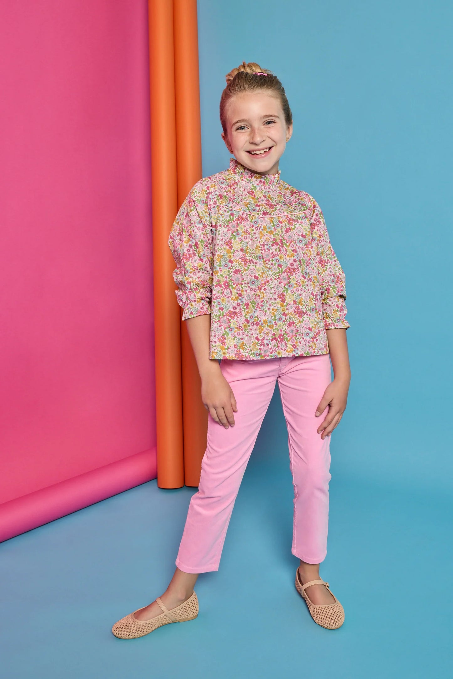 McCall Floral Long Sleeve Top