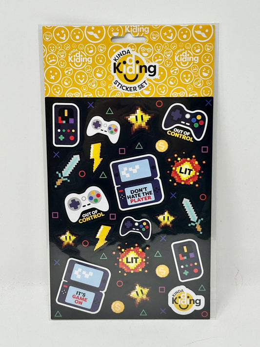 Gamer Sticker Set