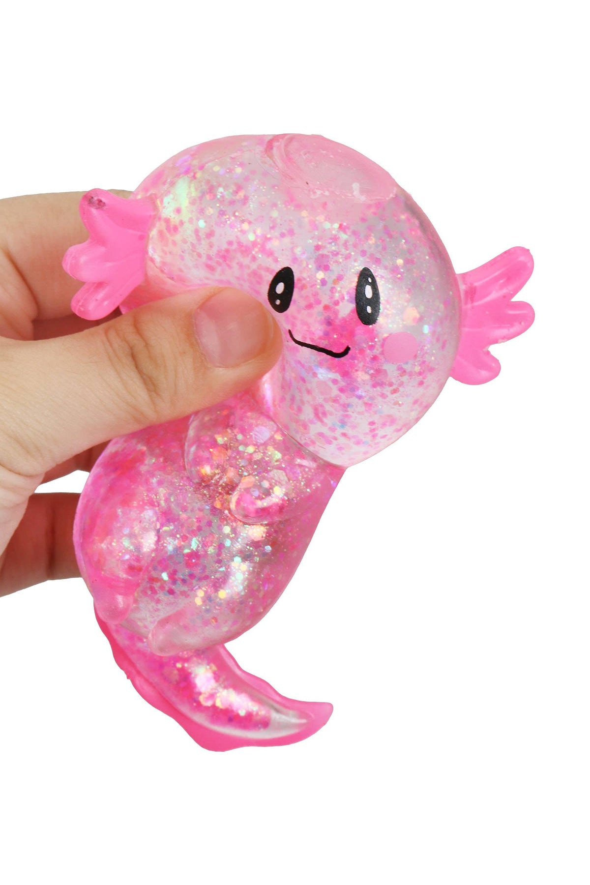 Axolotl Glittery Maltose Squishy
