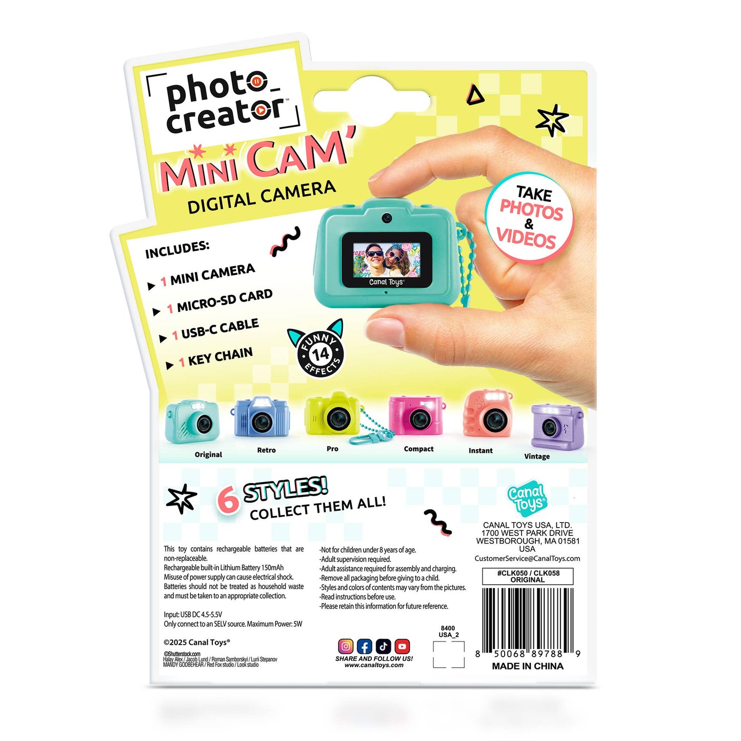 Mini Camera Keychain Photo Creator