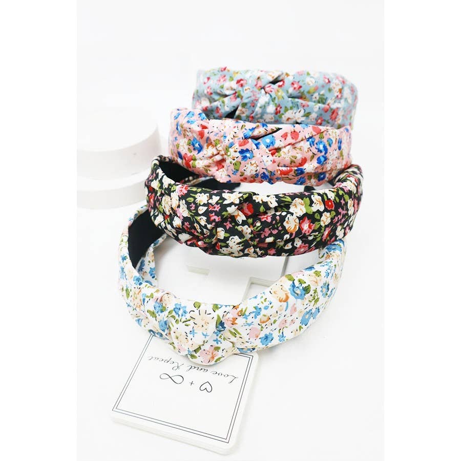 Ditsy Floral Knotted Headbands- Assorted