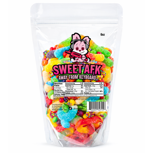 Colorful Assorted Gummy Candy Mix