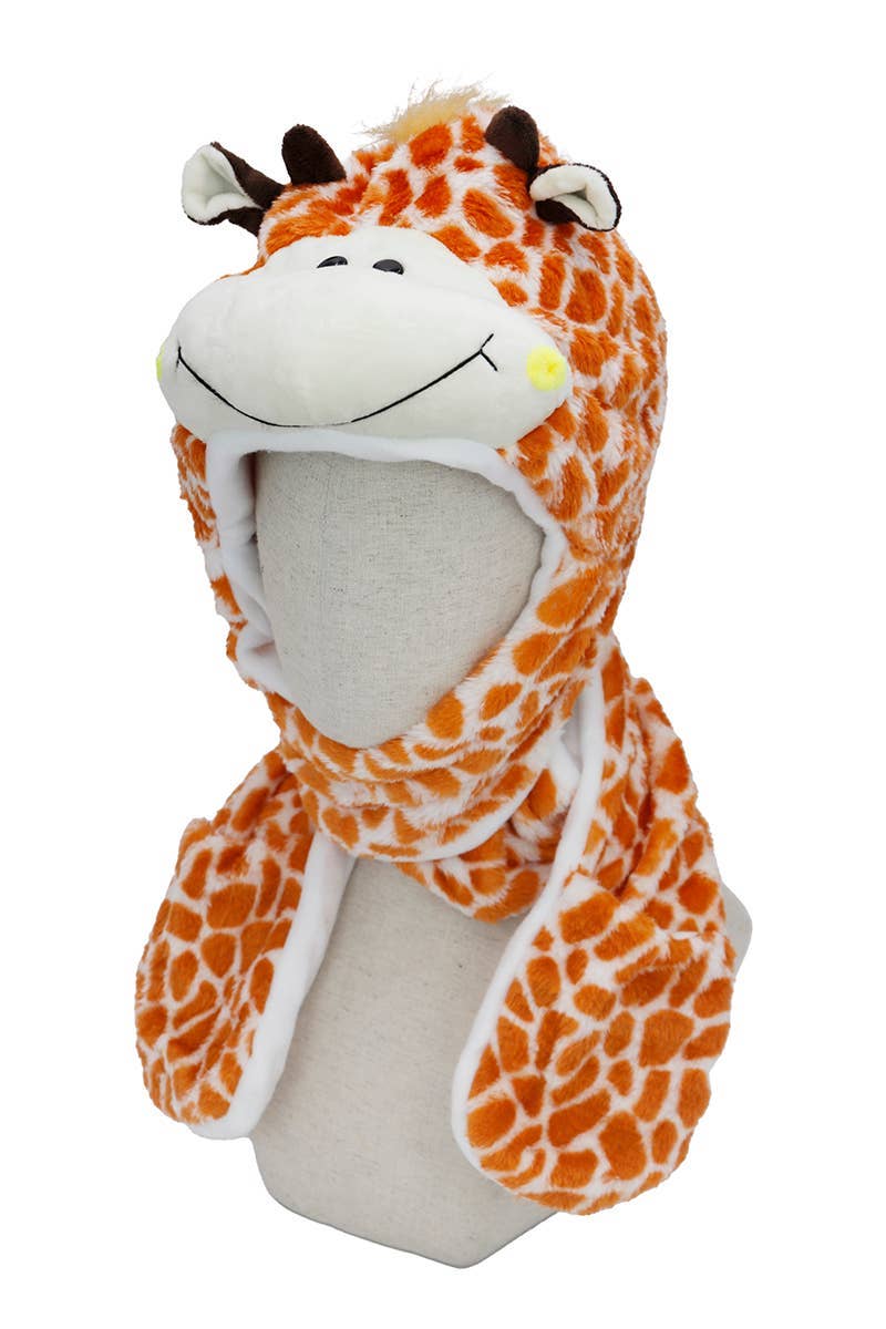 Animal Pals Hat With Long Ear Flaps