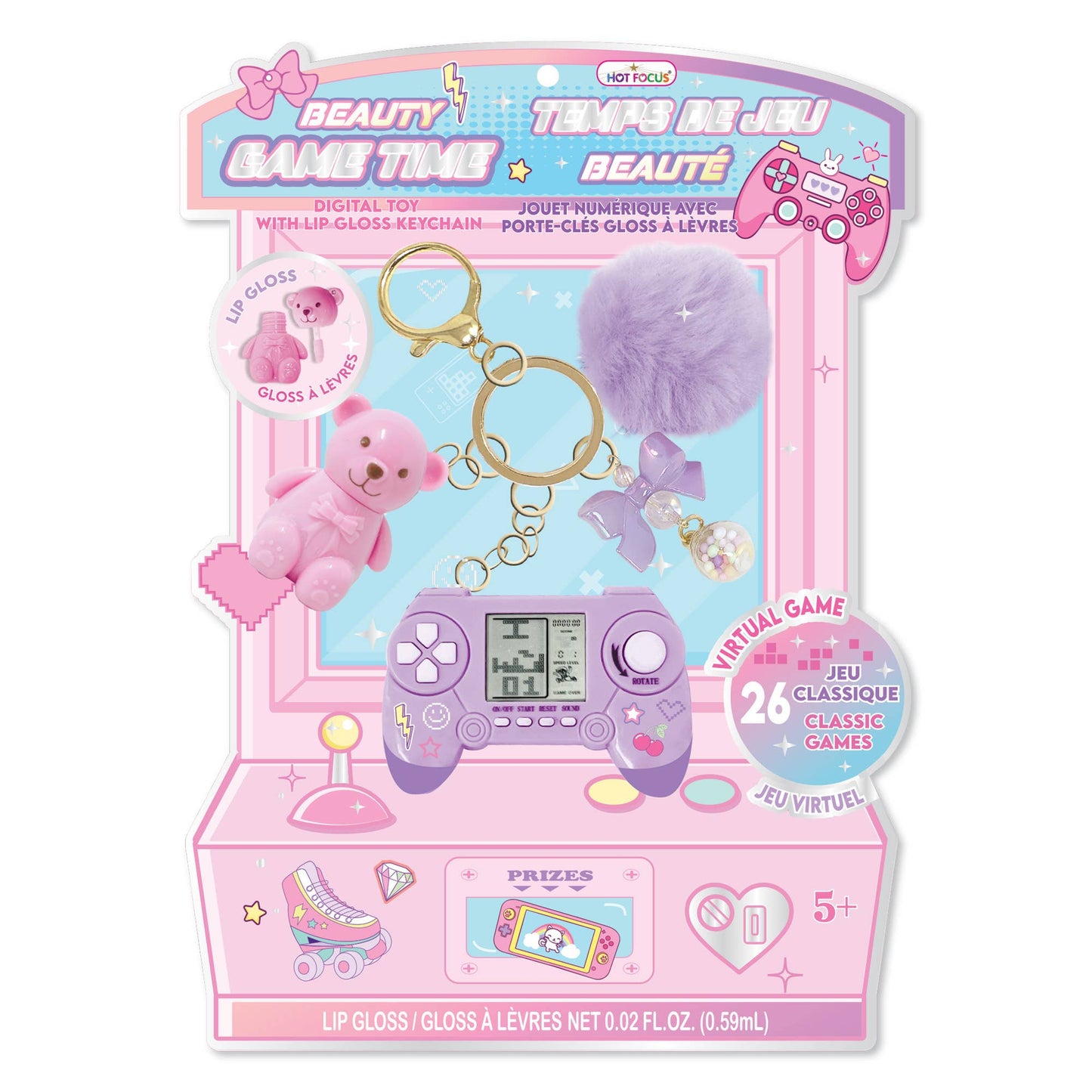 Beauty Game Keychain