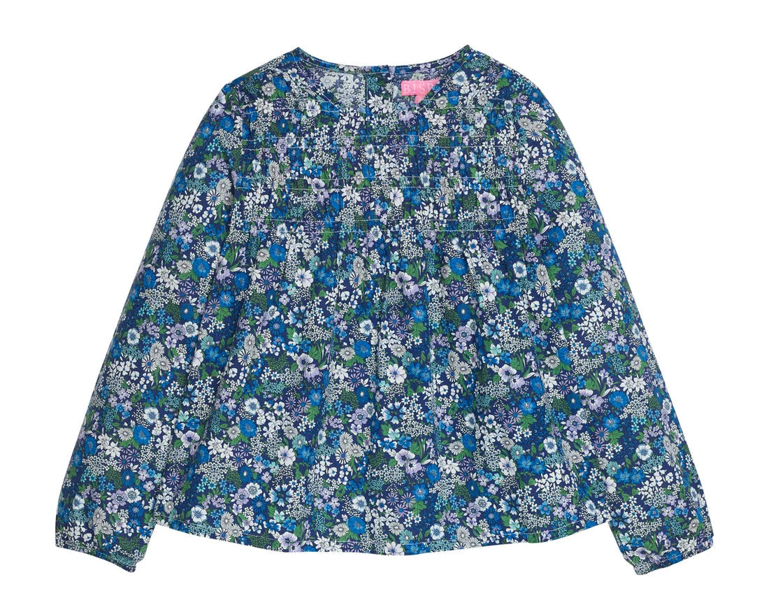 Anita Long Sleeve Top- Brookline Blossoms