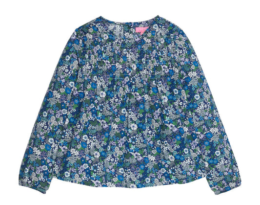 Anita Long Sleeve Top- Brookline Blossoms