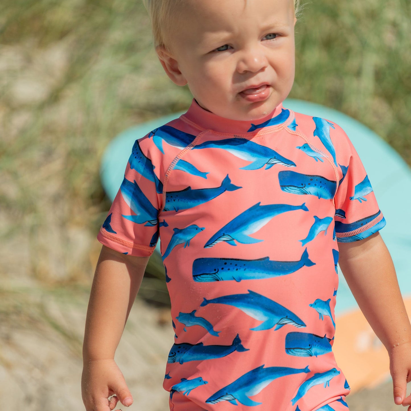 Whale Tail SS Sunsuit