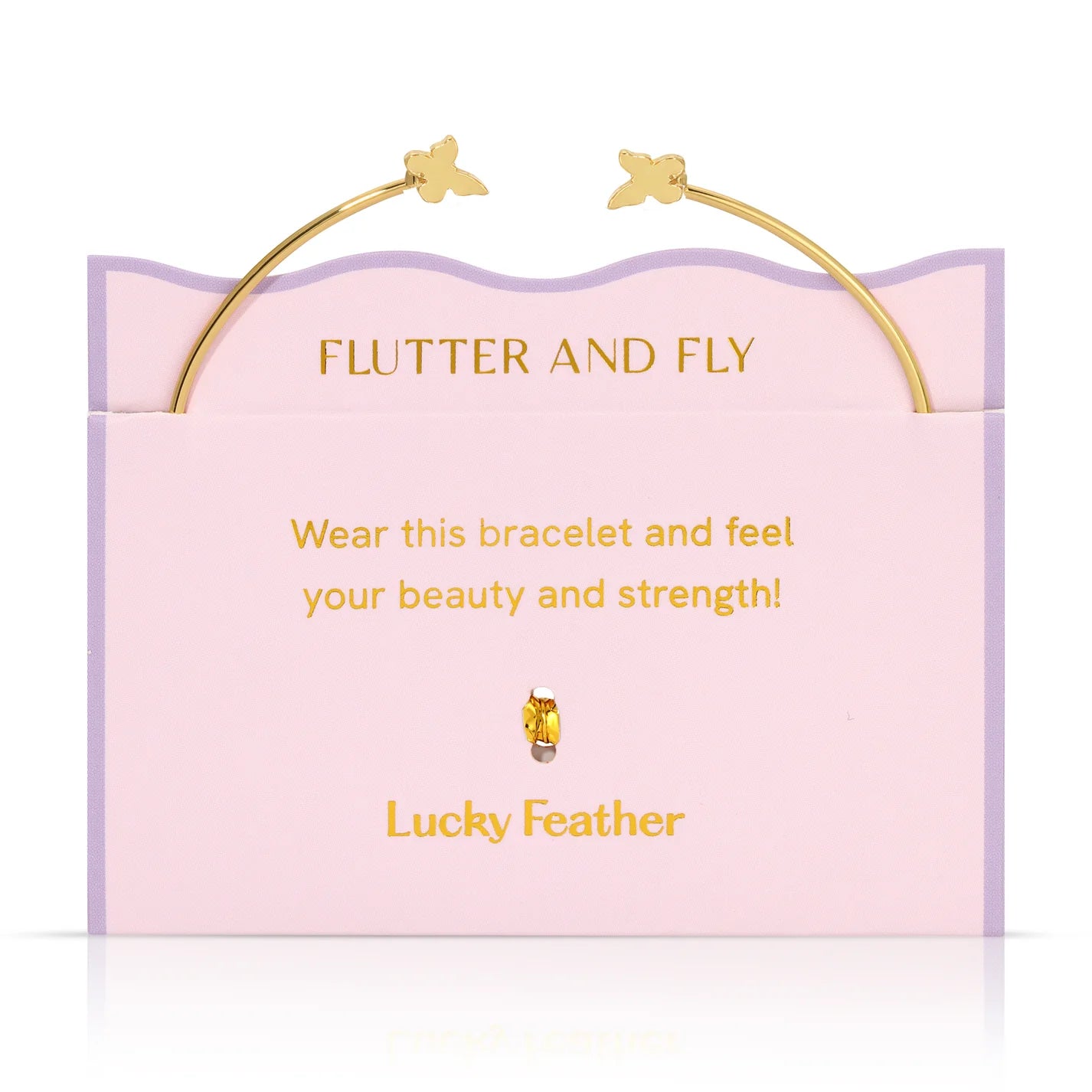 Connection Cuff Bracelet (Flutter And Fly)