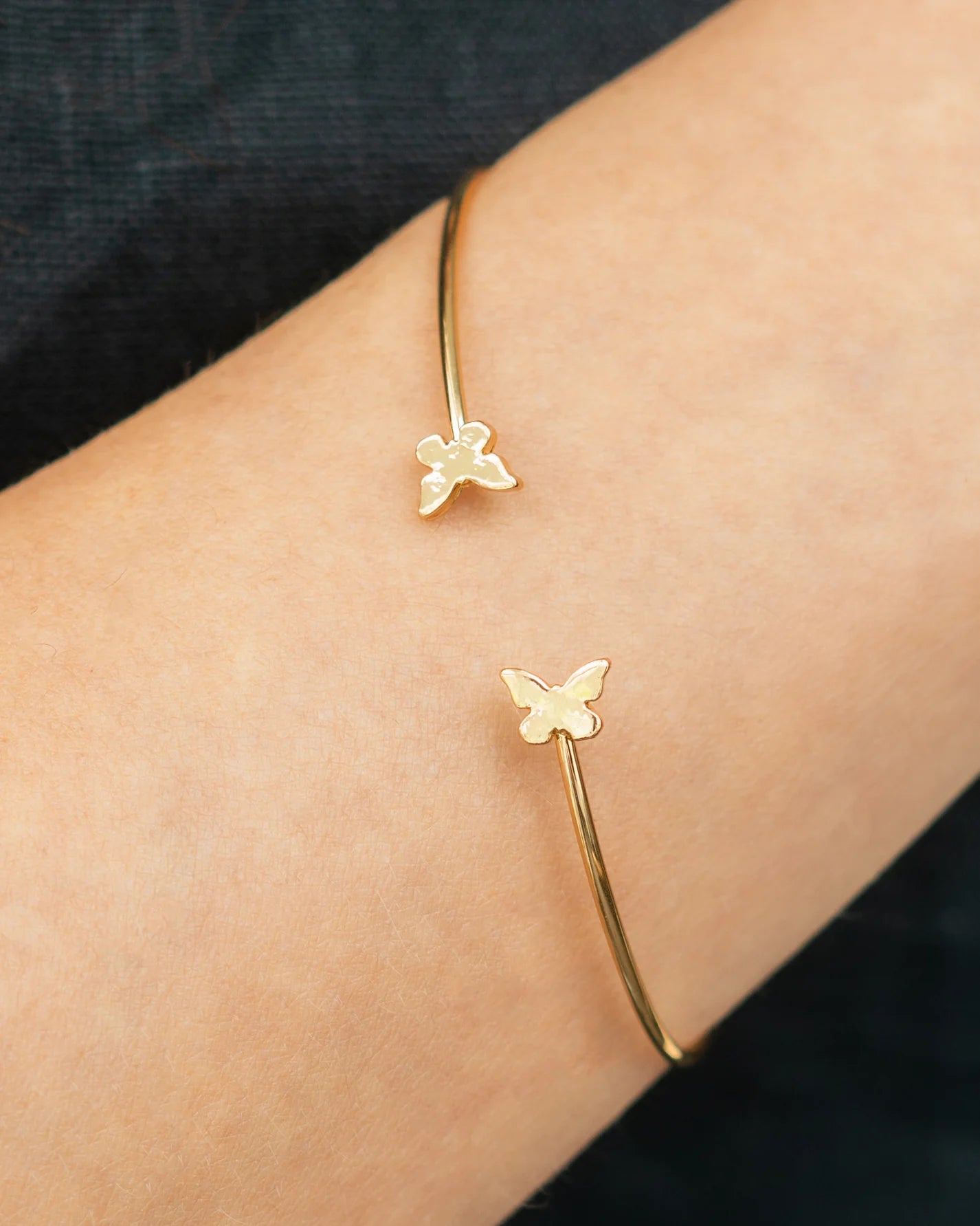 Connection Cuff Bracelet (Flutter And Fly)