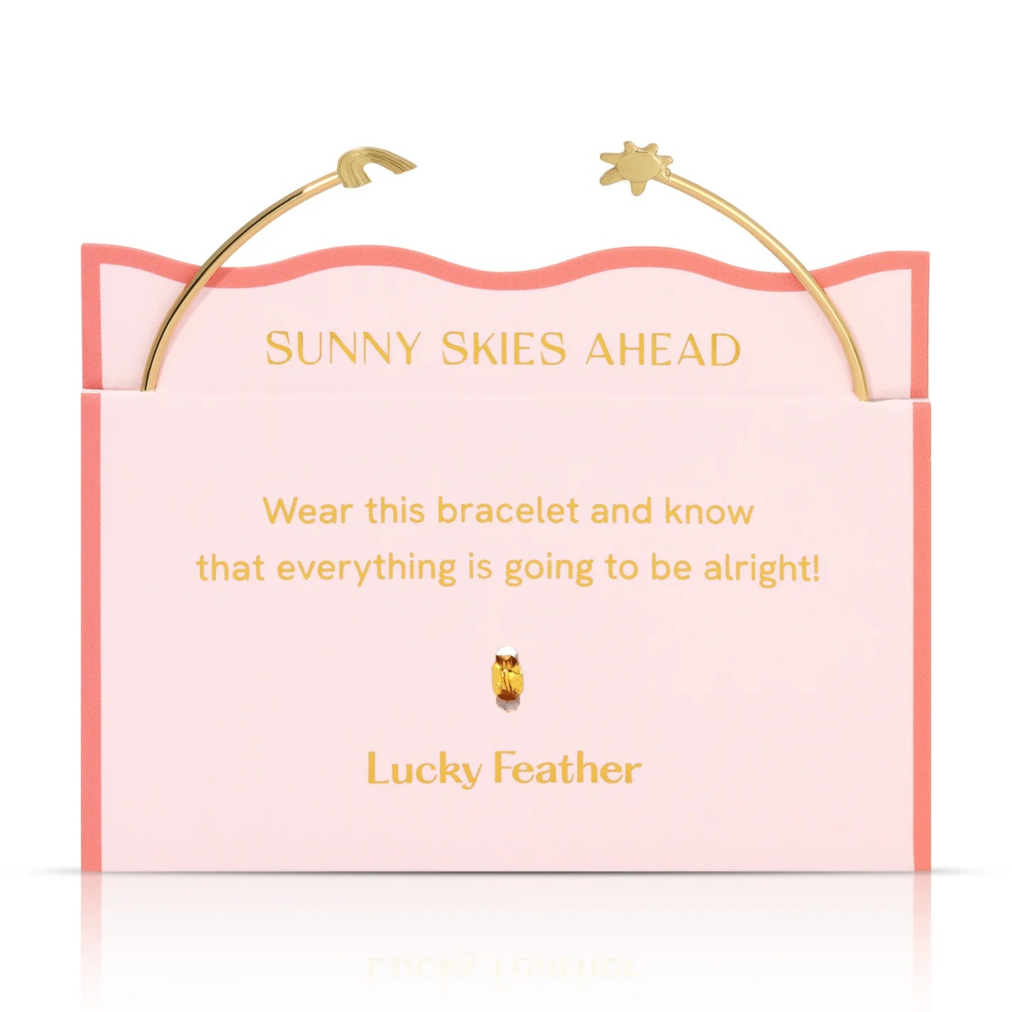 Connection Cuff Bracelet (Sunny Skies Ahead)