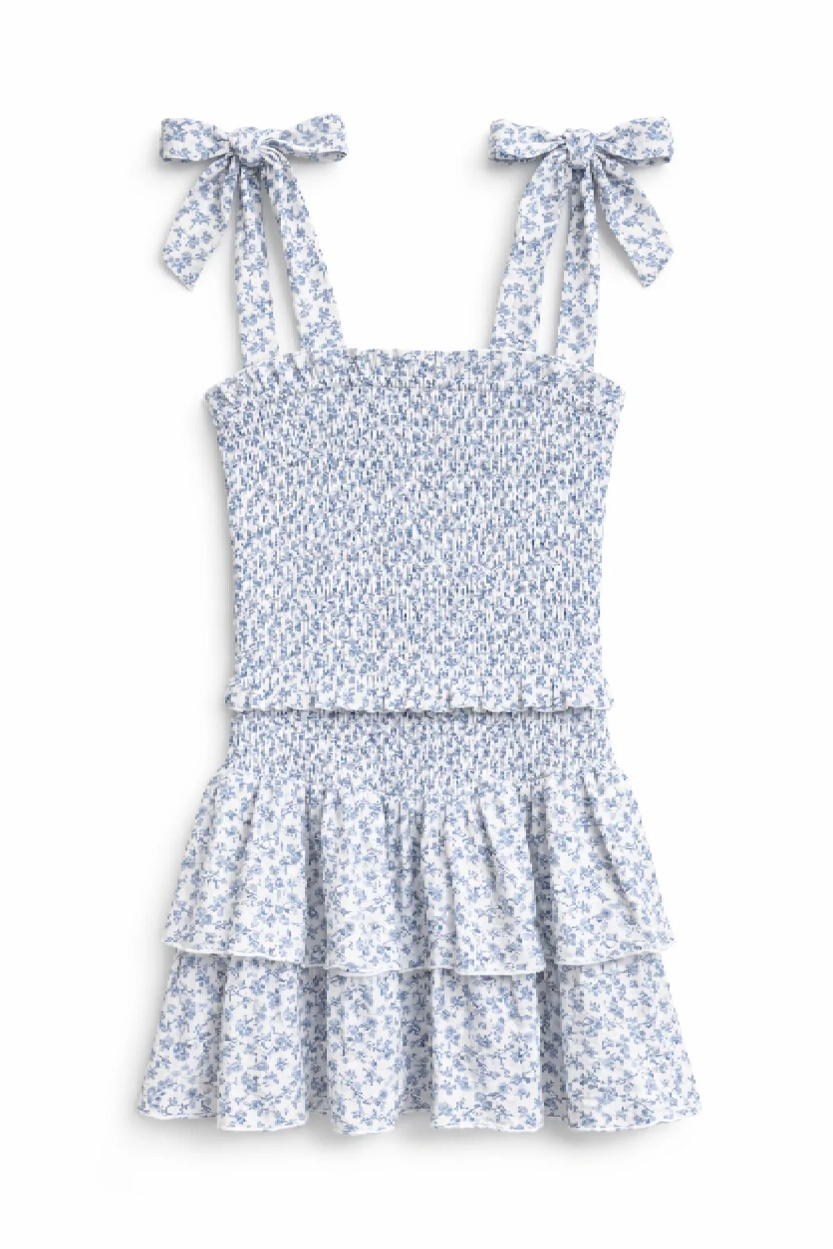 Blue Mini Toile Dress
