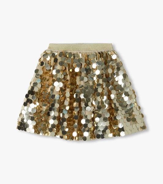 Gold Sequin Skirt