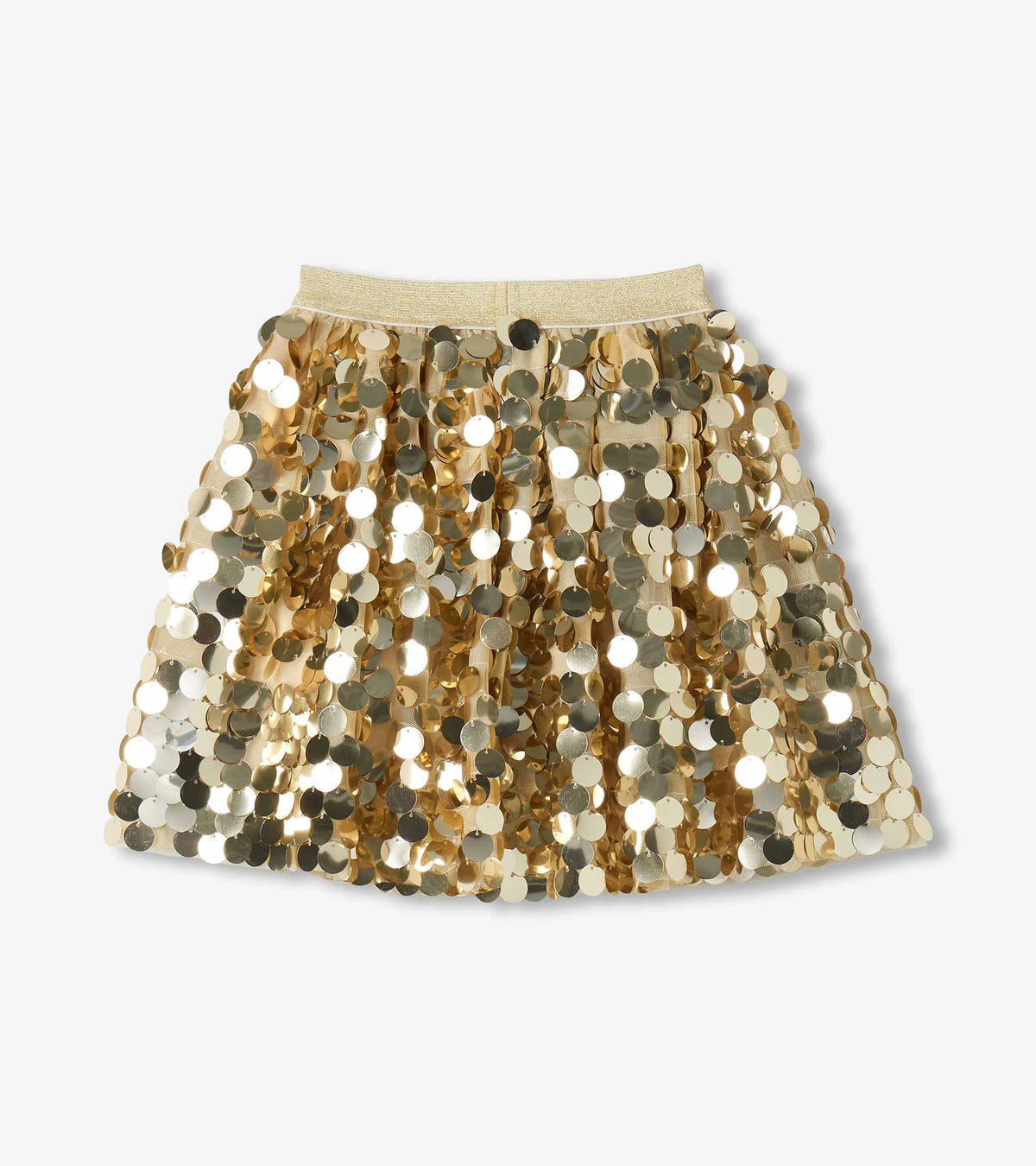 Gold Sequin Skirt