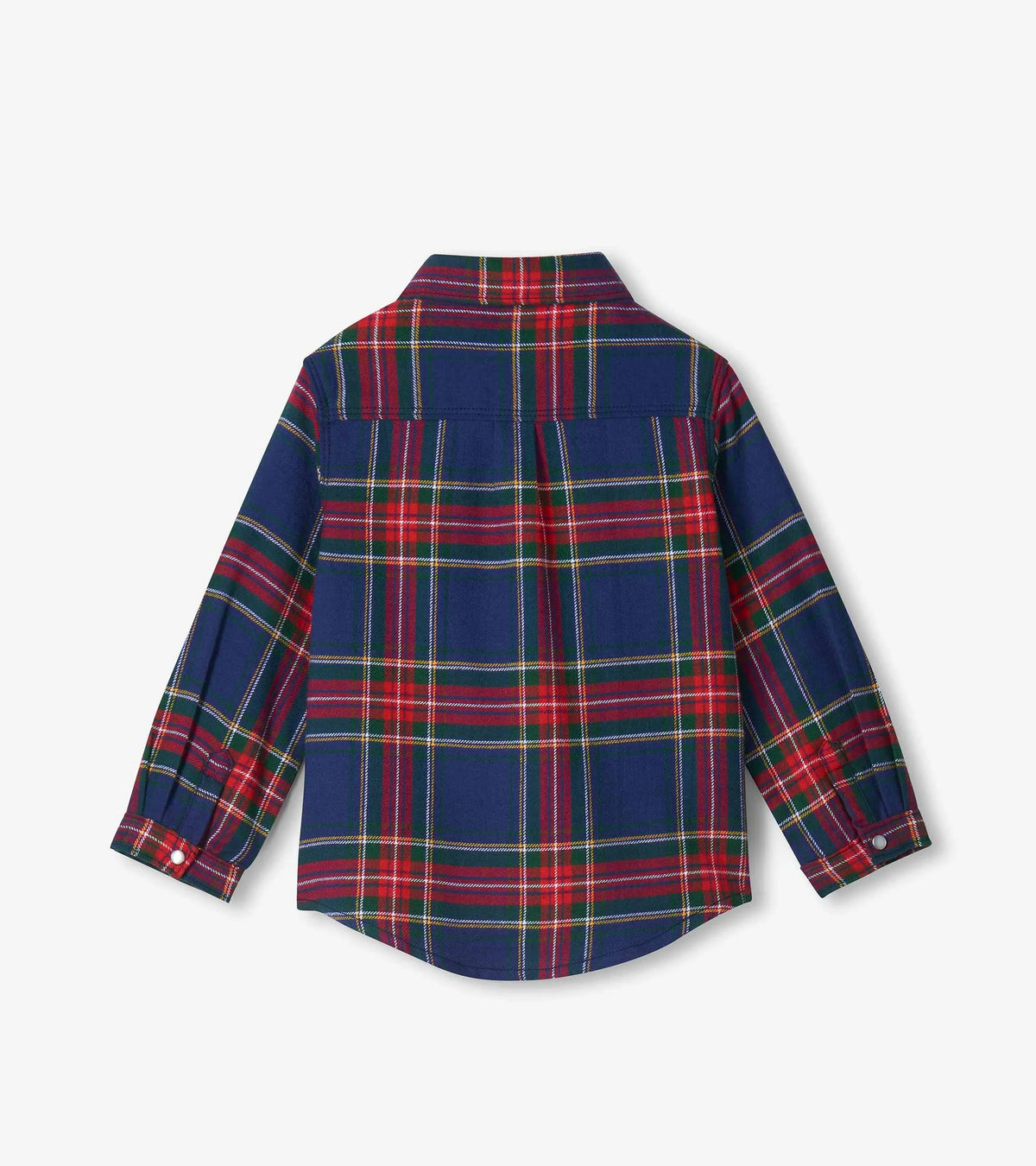 Plaid Holiday Button Down Shirt