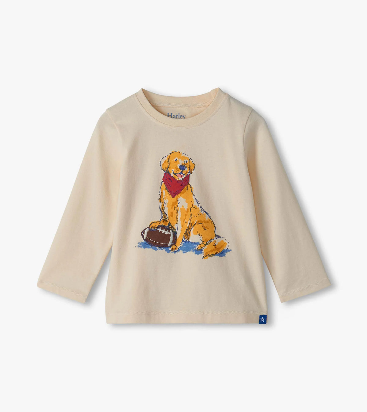 Golden Lab Crew Neck Long Sleeve
