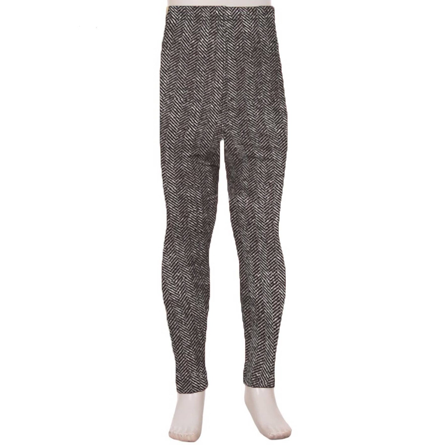 Buttery Grey Pattern Leggings