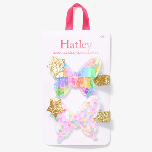 Colourful Butterflies Hair Clips