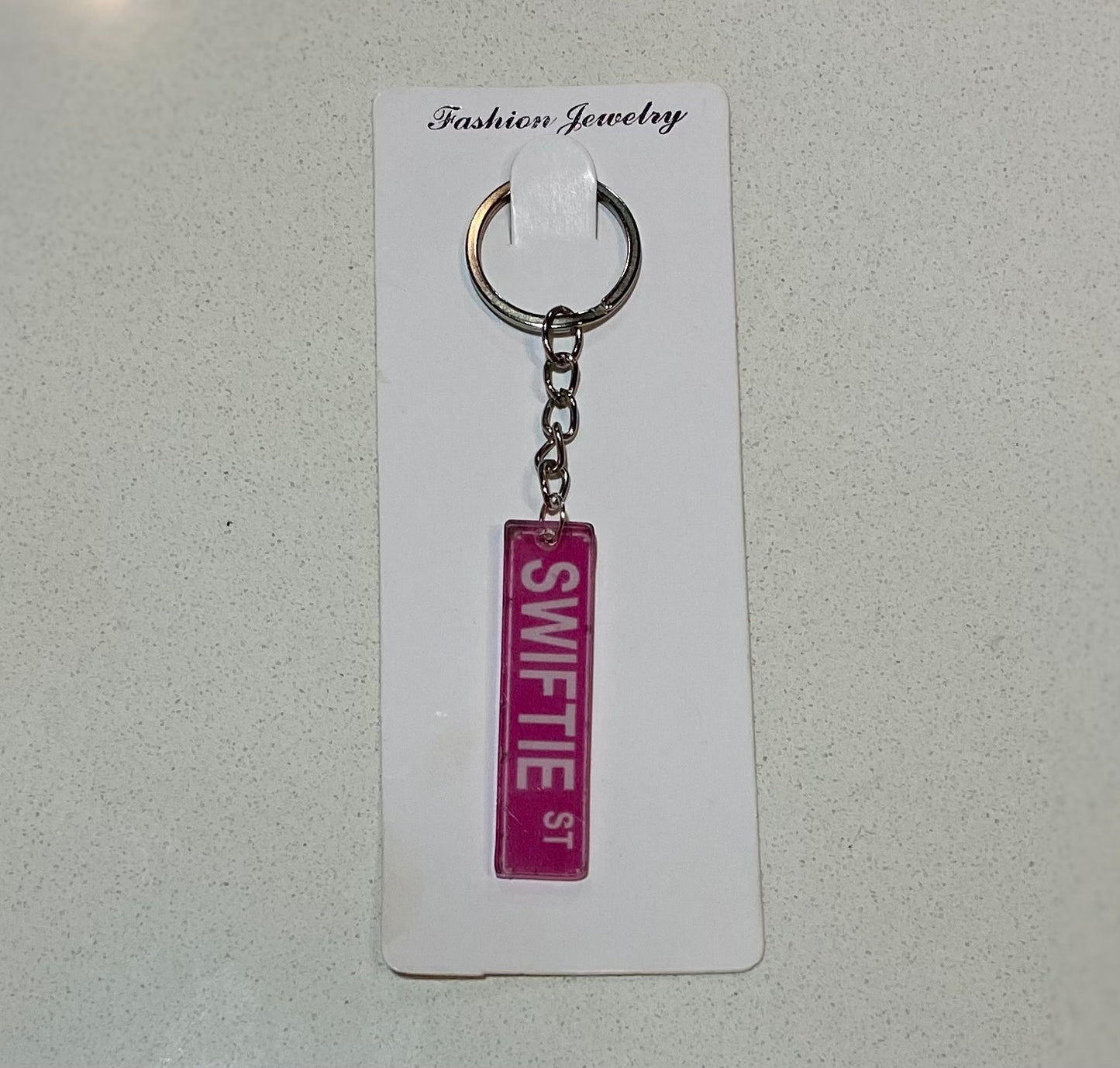 Swiftie St Keychain