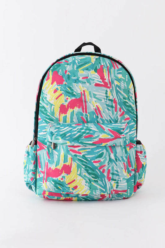 Green Lily Backpack