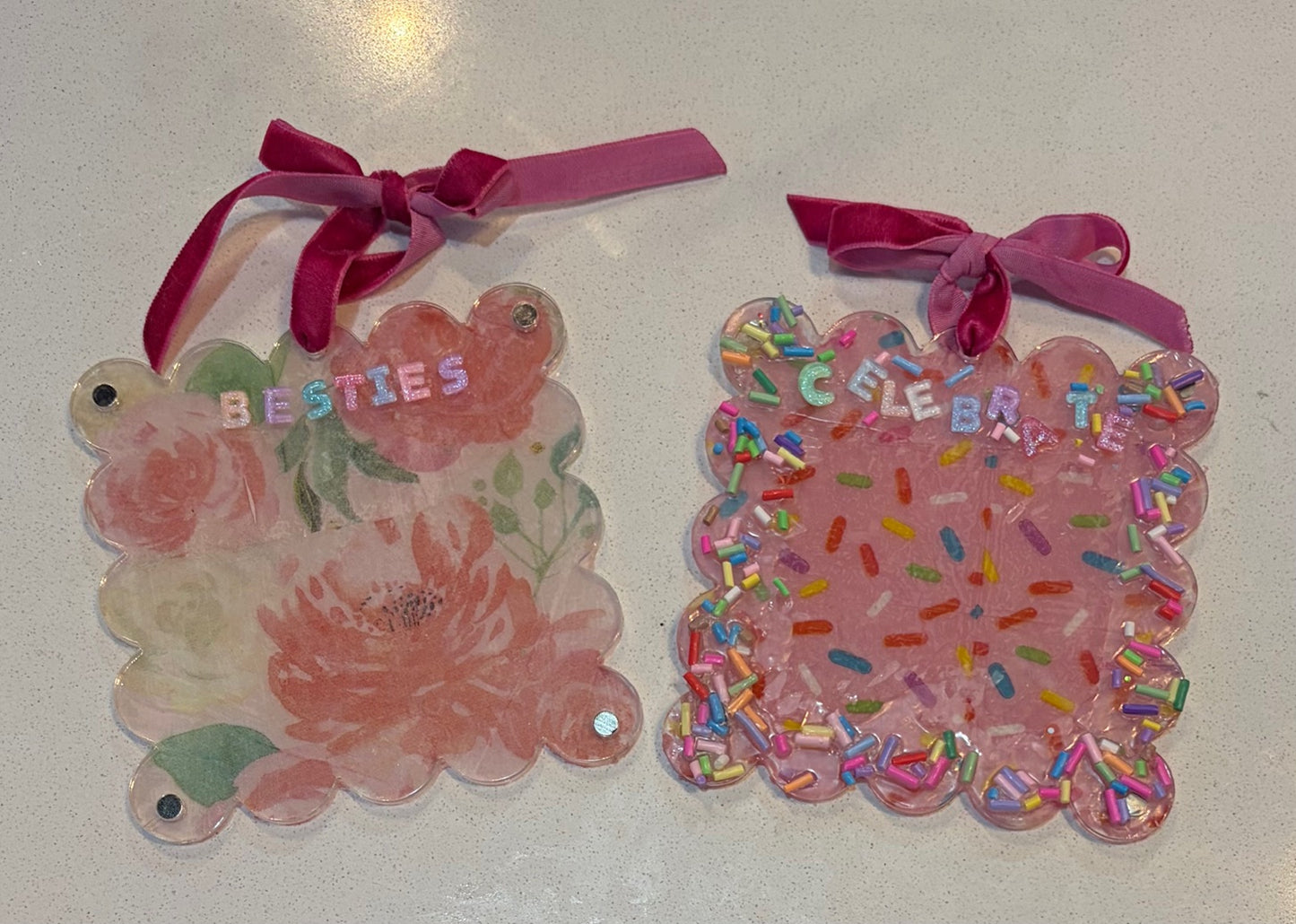 Picture Frame Acrylic Ornaments