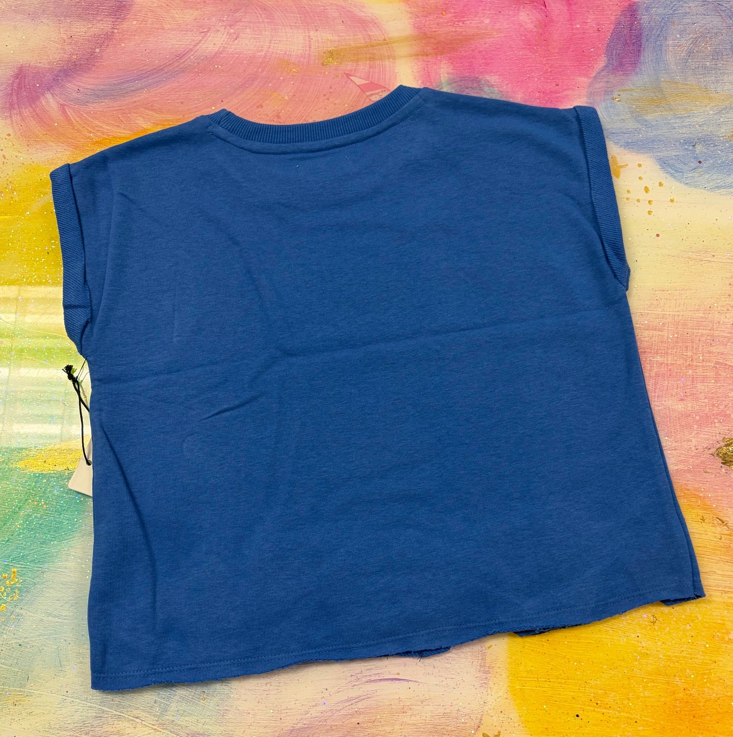 Bow Patch Hem Dolman Top
