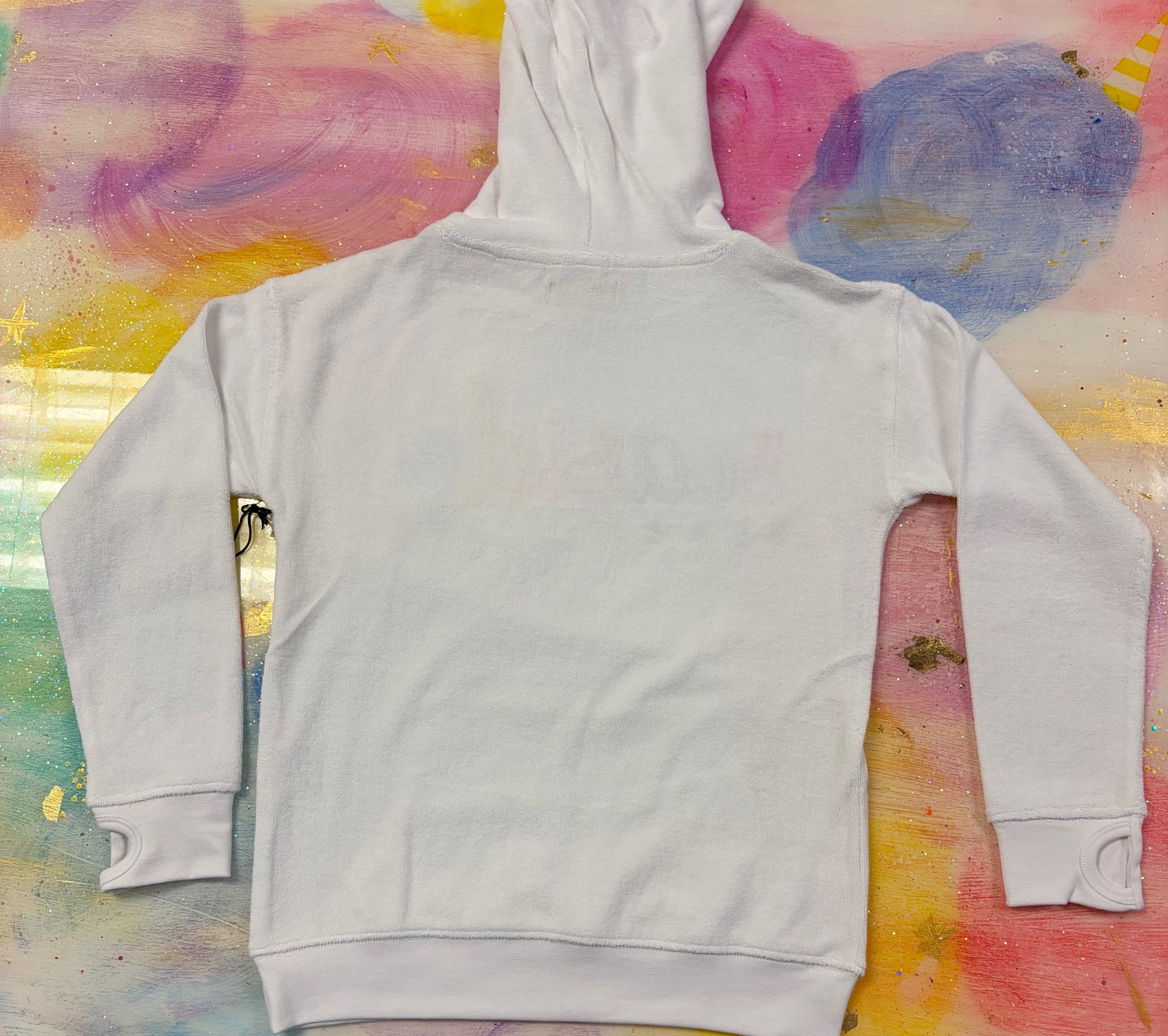 Seaside Beach Vibes Terry Hoodie