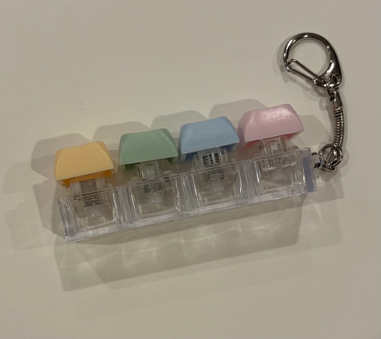 Keyboard Fidget Keychain