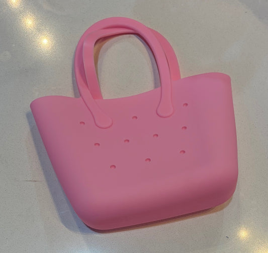 Pink Silicone Bag