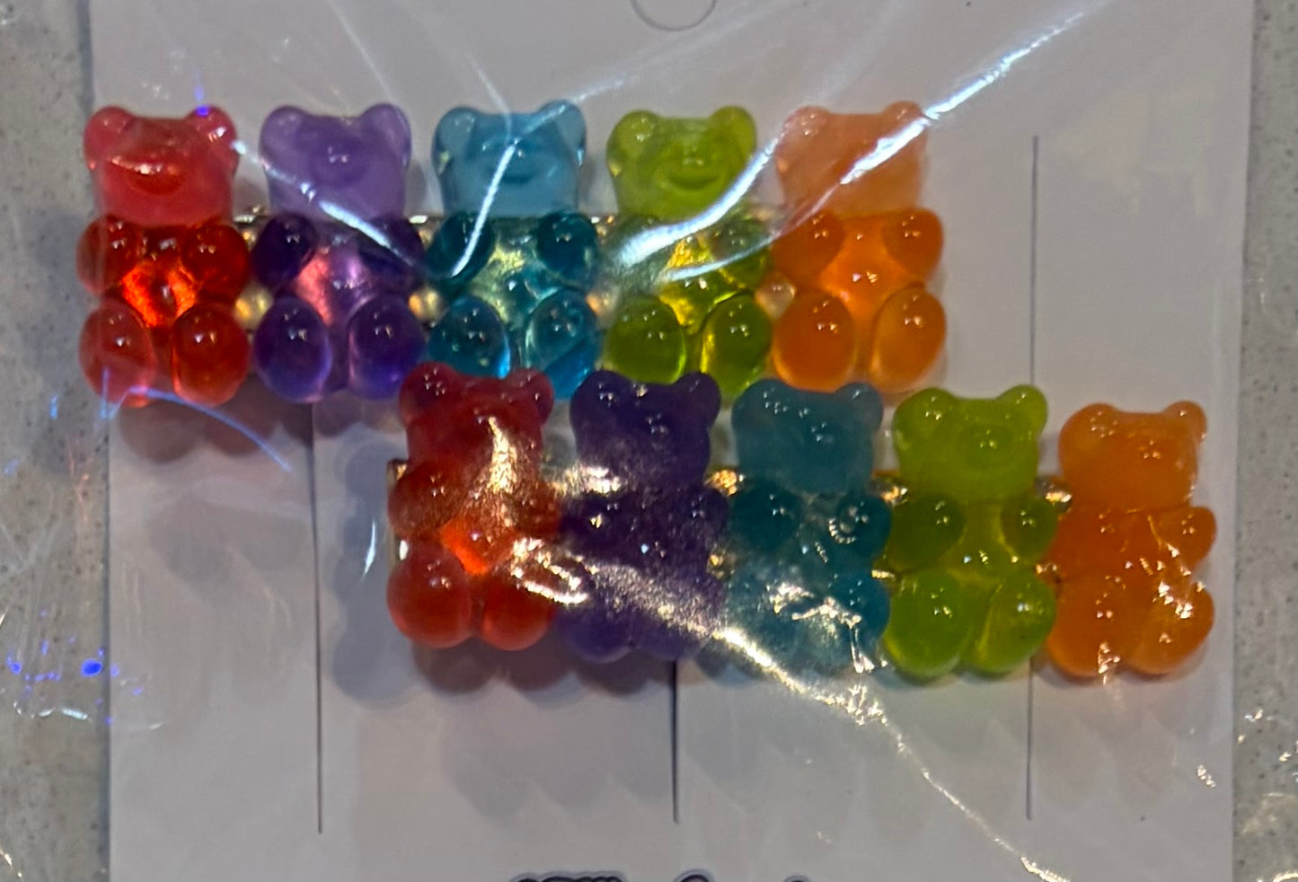 Gummy Bear Hair Clips