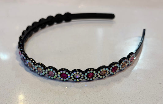 Black Rhinestone Headband