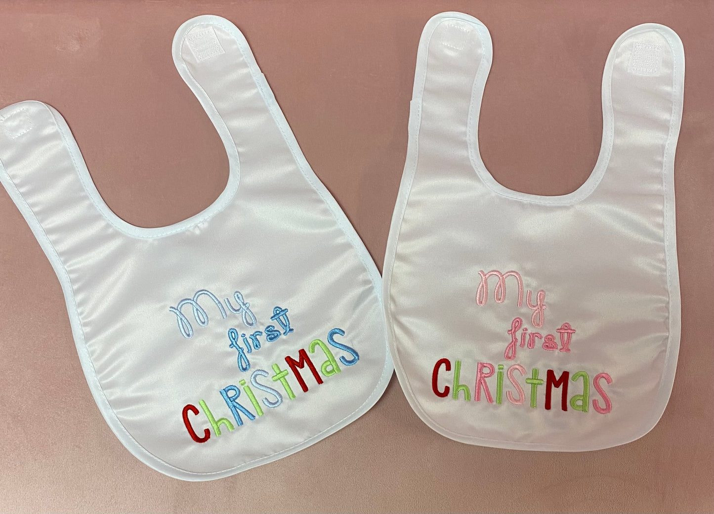 Embroidered Bibs- Assorted