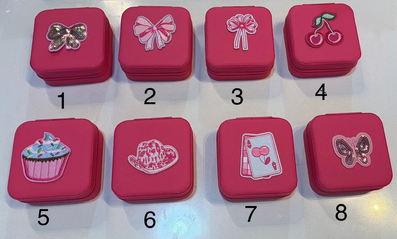 Jewelry Box Hot Pink