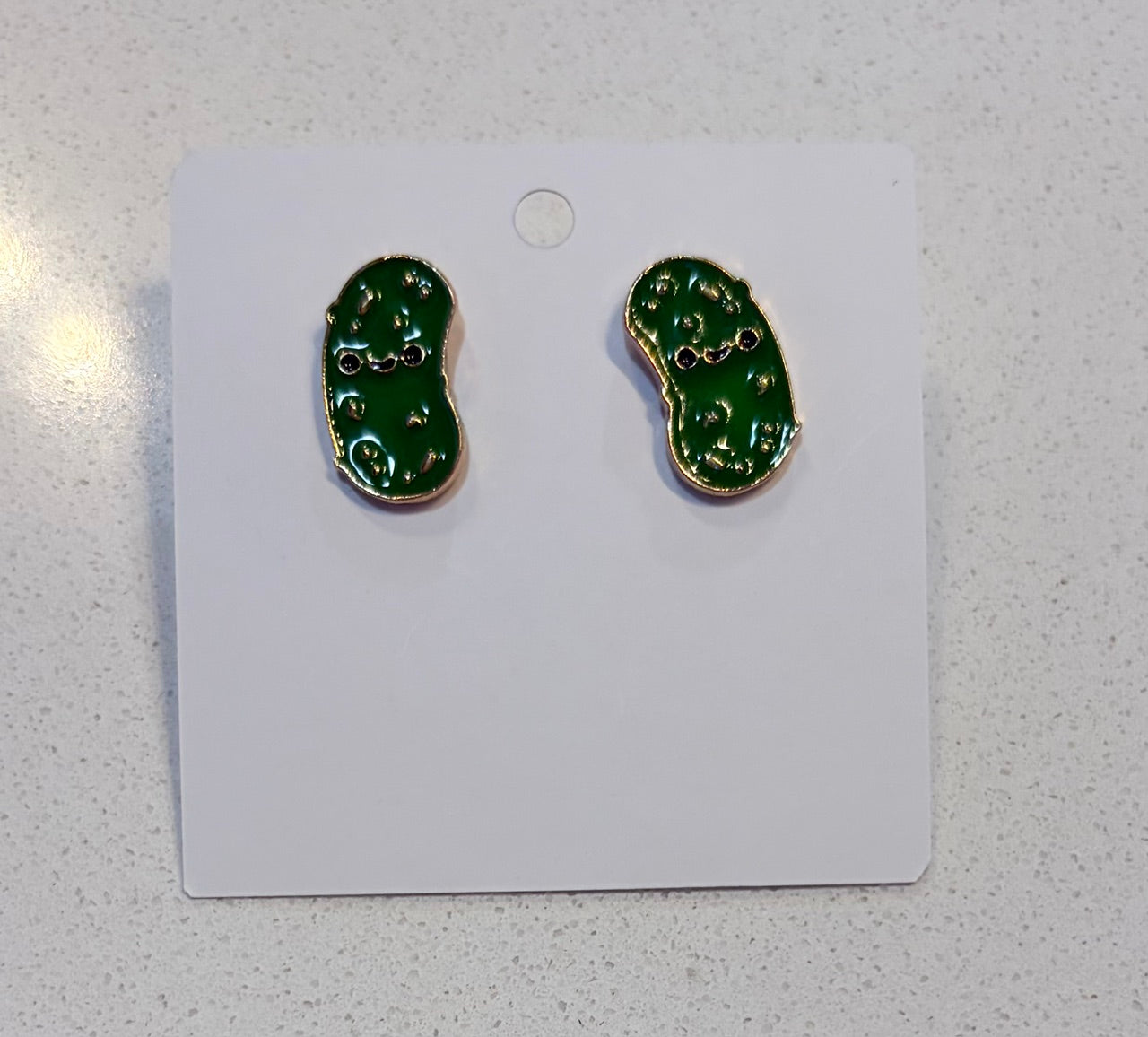 Pickle Stud Earrings
