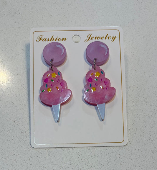 Cotton Candy Earrings