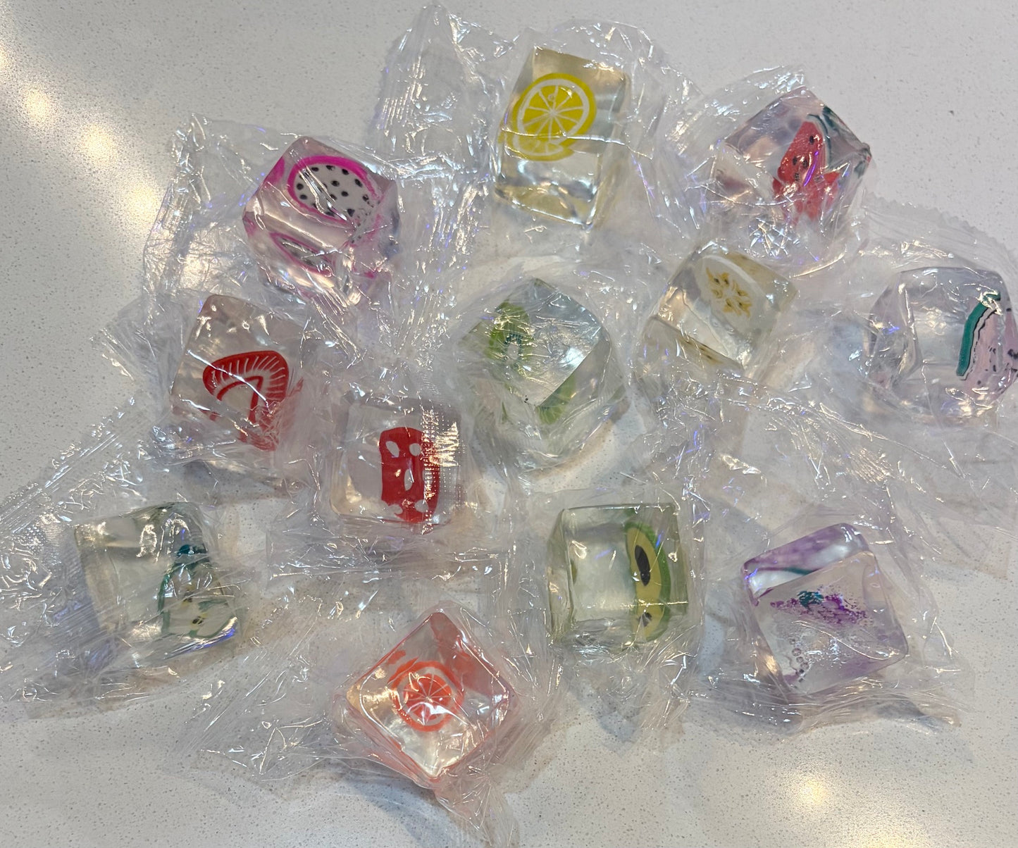 Squishy Fruit Cubes