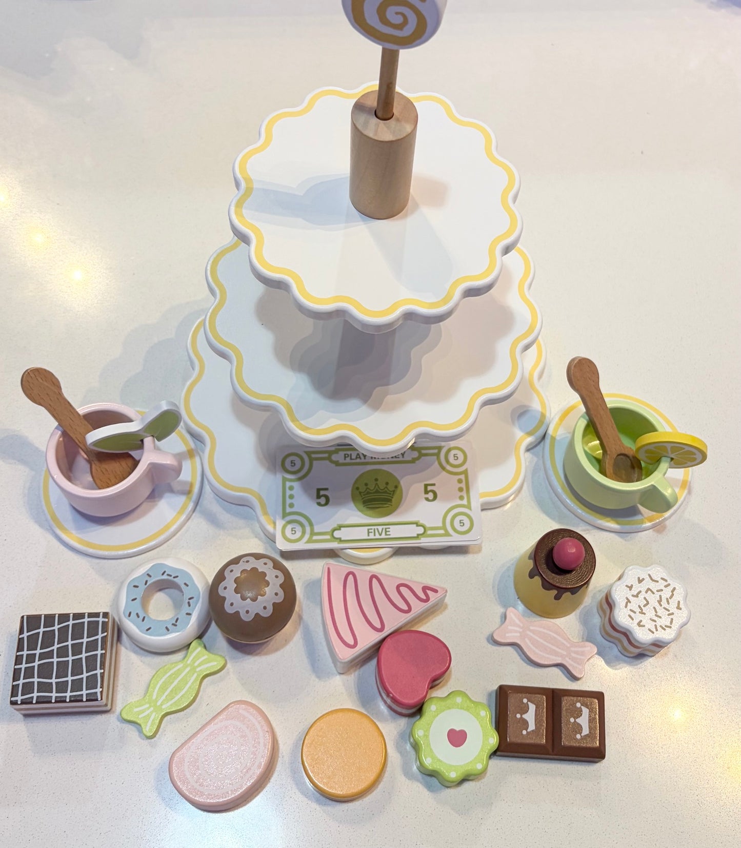 Wooden Tea Party Set