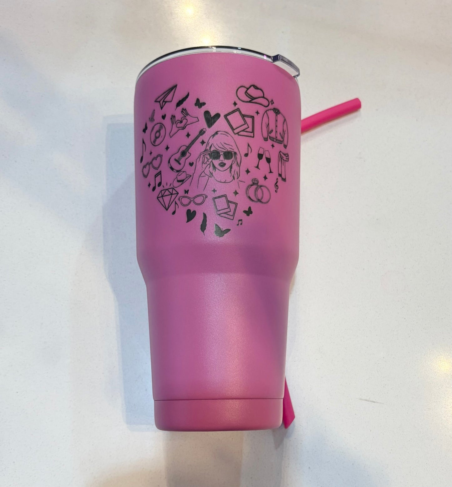 Swiftie Engraved Custom Tumbler