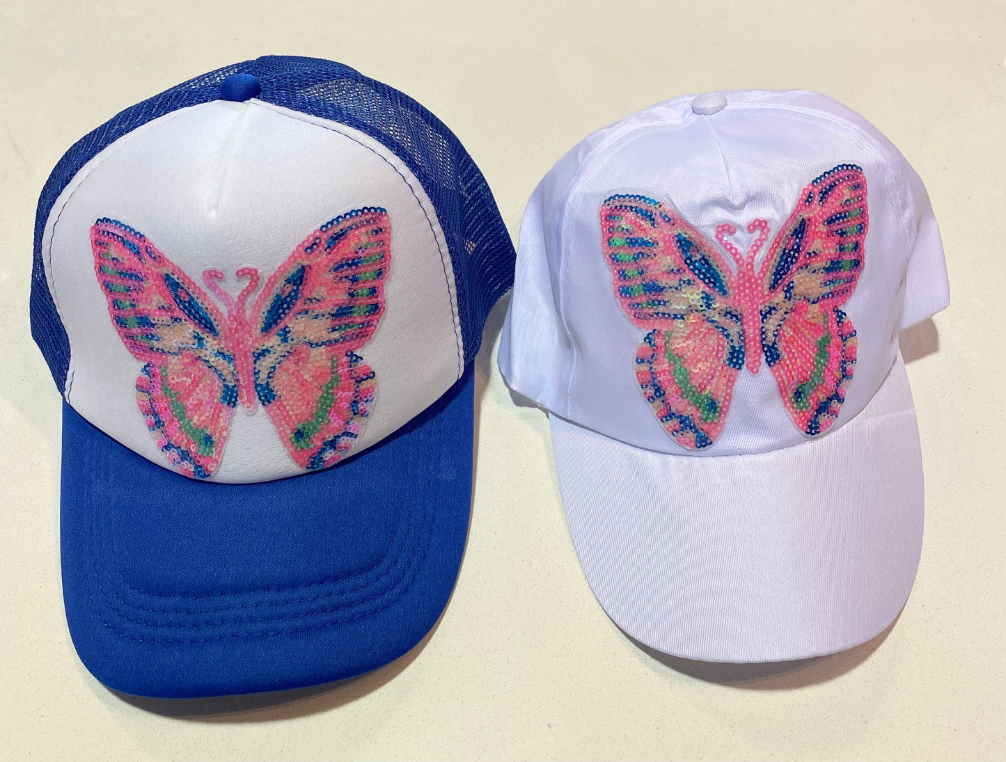Sequin Butterfly Hats