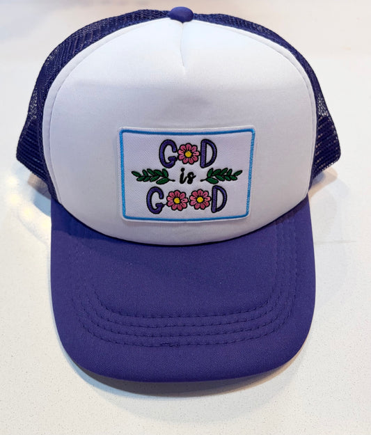 God Is Good Trucker Hat
