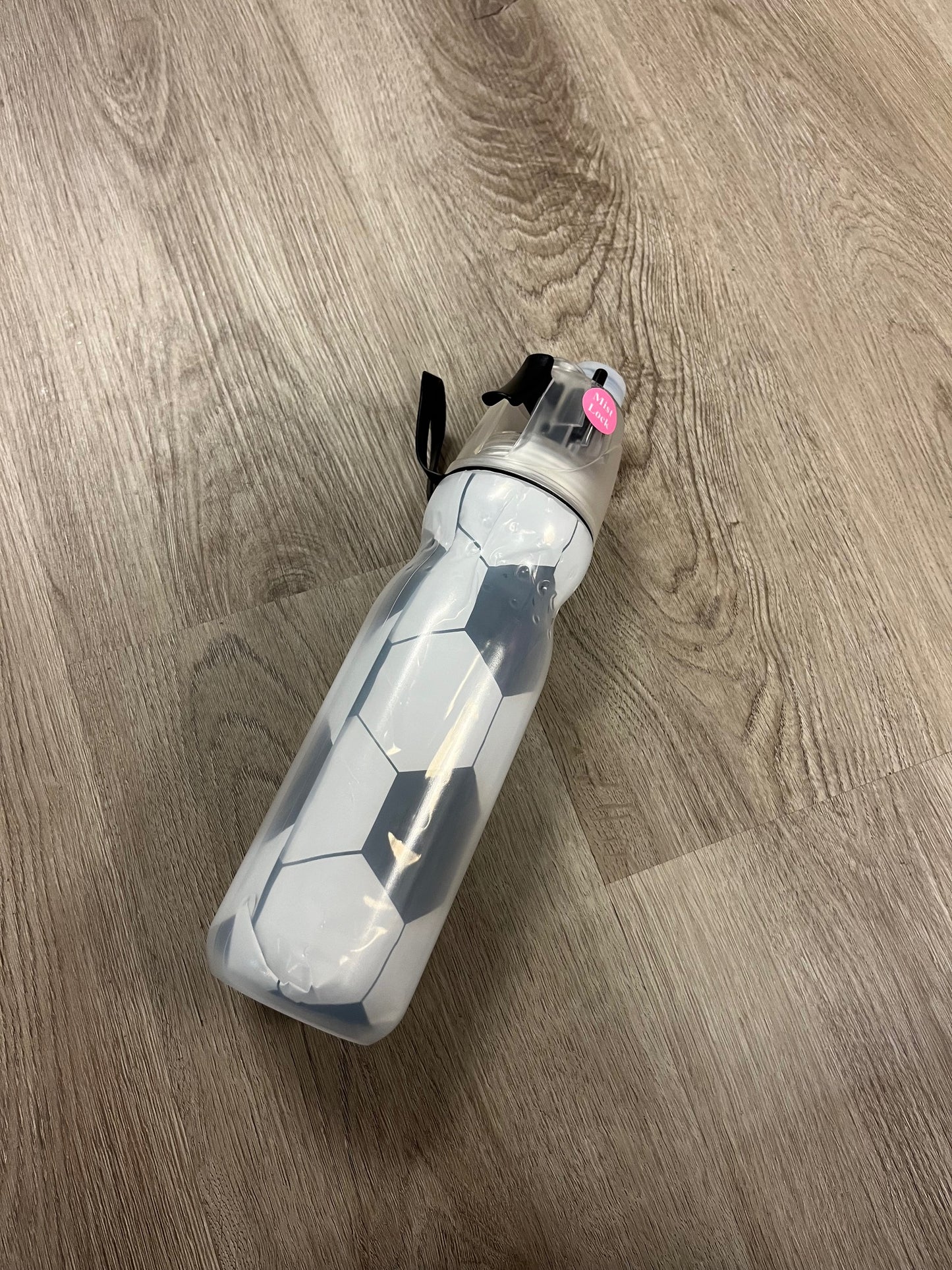 Soccer Water Bottle with Mist