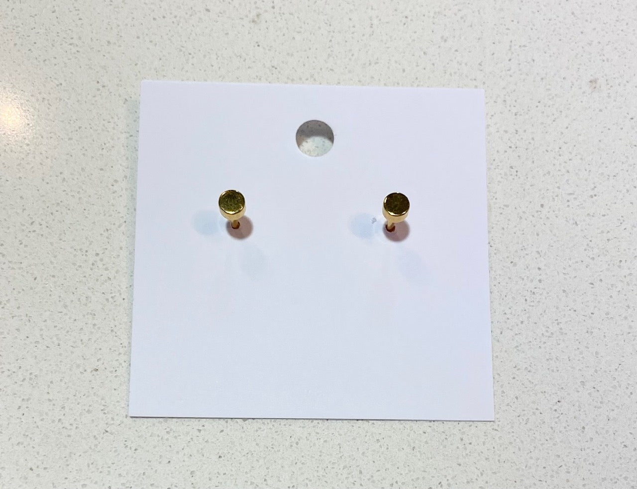 Gold Crown Earrings Screwback- Assorted