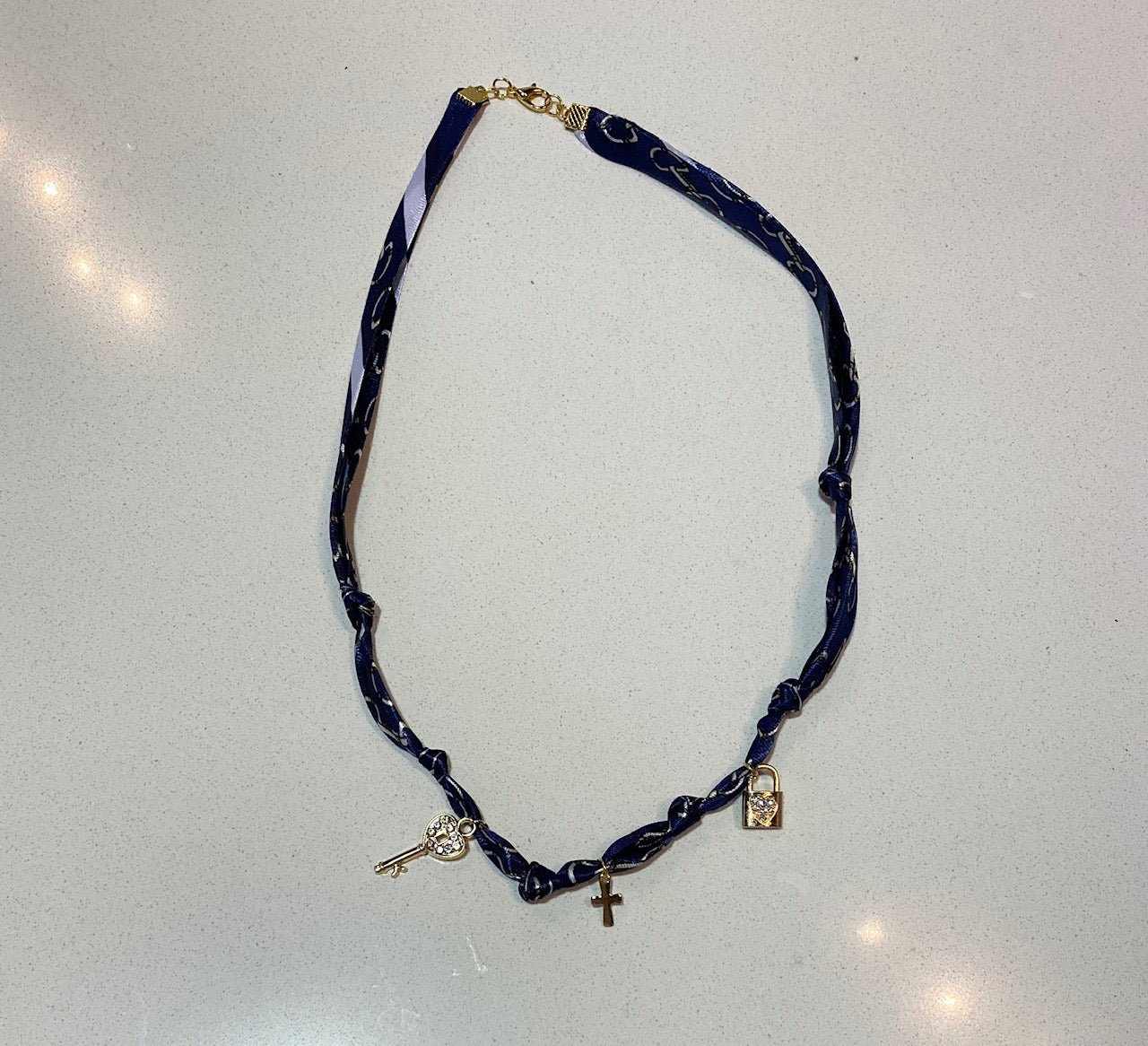 Bandana/Scarf Charm Necklaces- Assorted