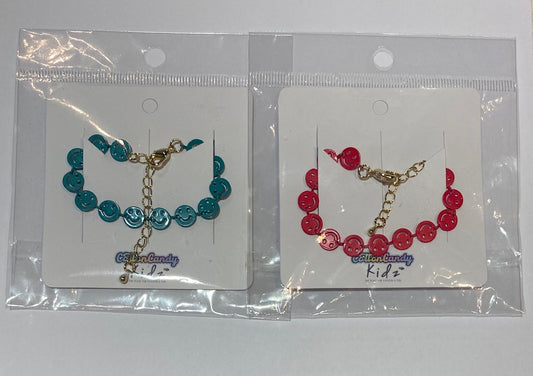 Smiley Face Chain Bracelet