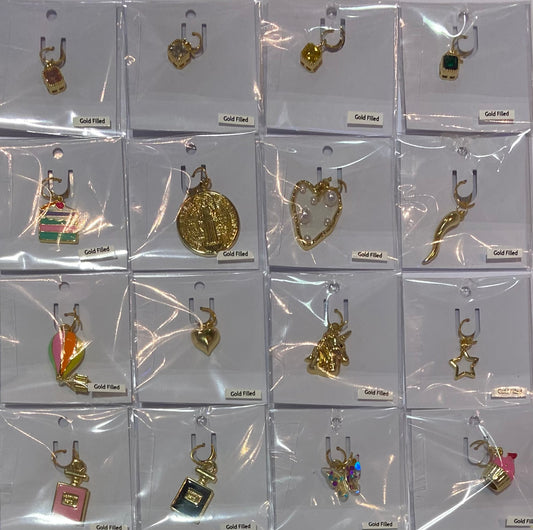 Gold Filled Charm Pendants