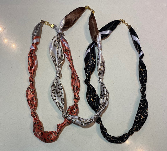 Chain Scarf Necklaces- Assorted