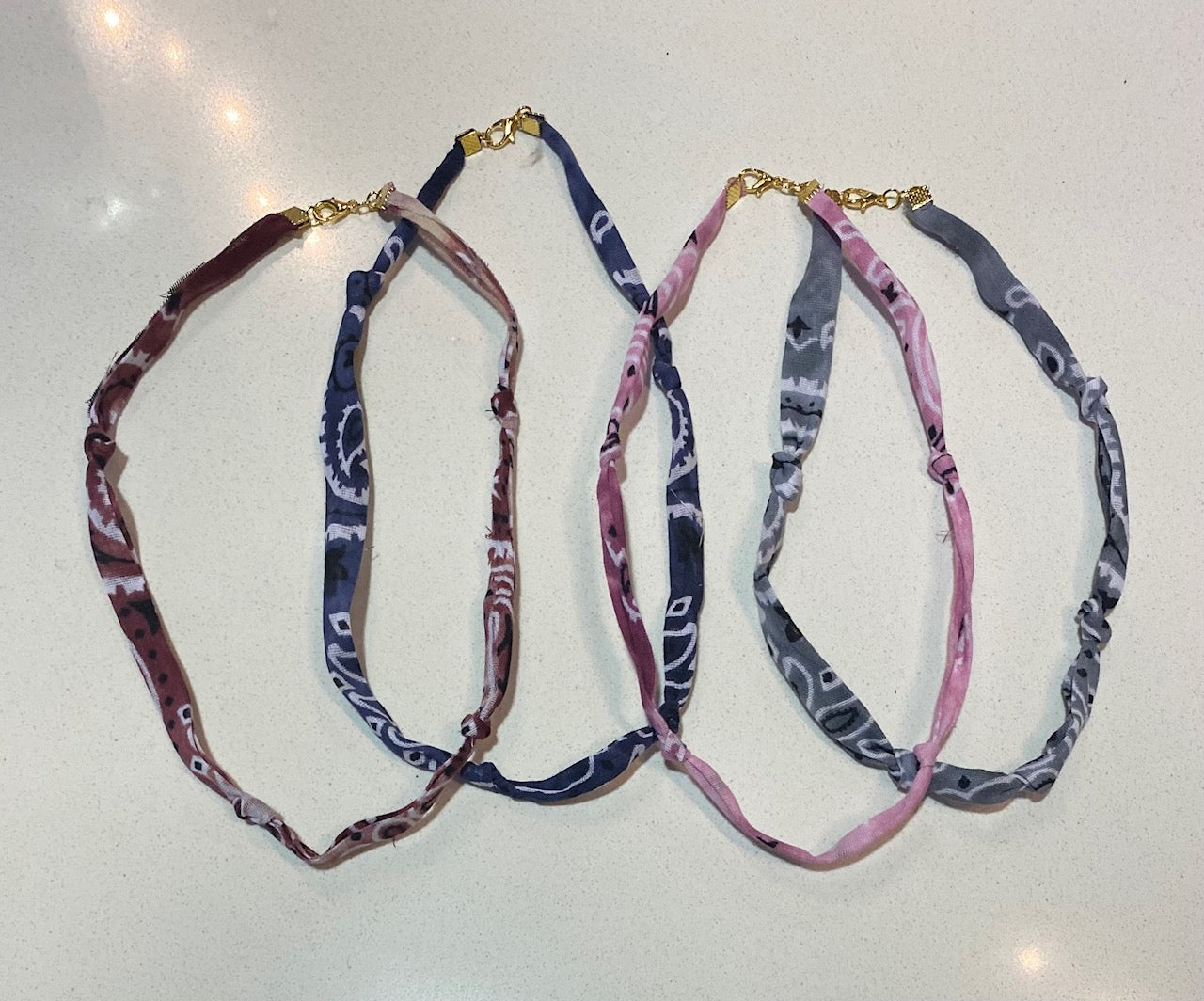 Bandana Necklaces- Assorted